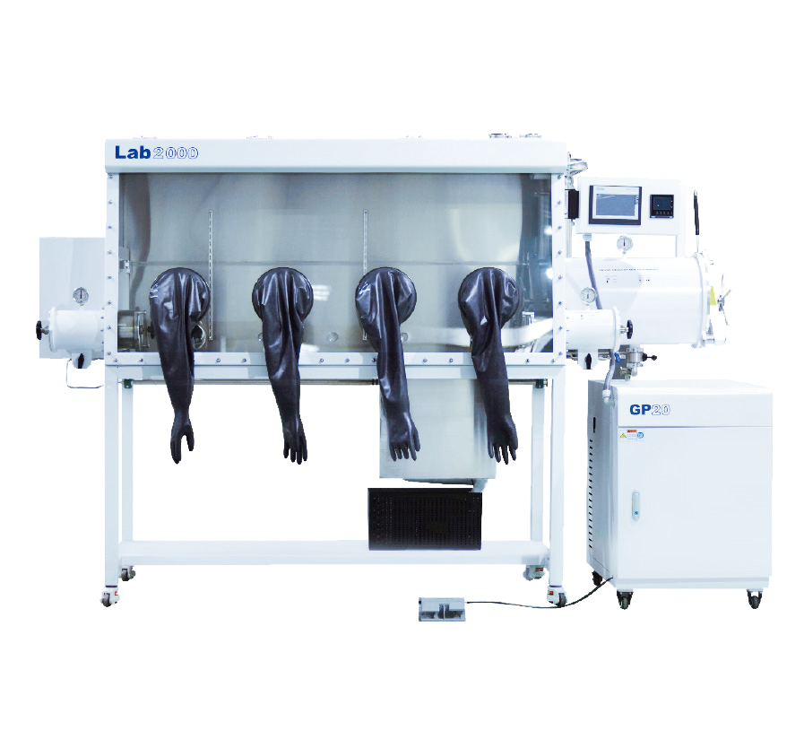 Como atingir níveis de oxigênio de 1 ppm com uma câmara de luvas de purificação de gases para montagem de baterias