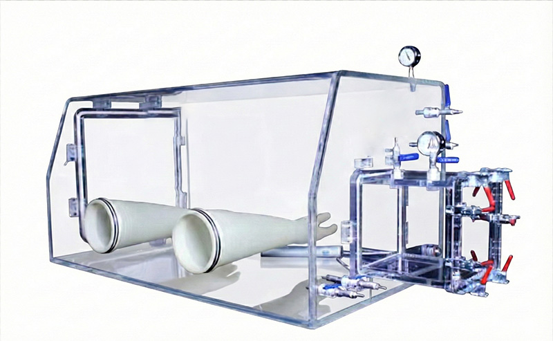 Guia de seleção de caixas de luvas de laboratório: aço inoxidável versus acrílico para pesquisas com produtos sensíveis ao ar.